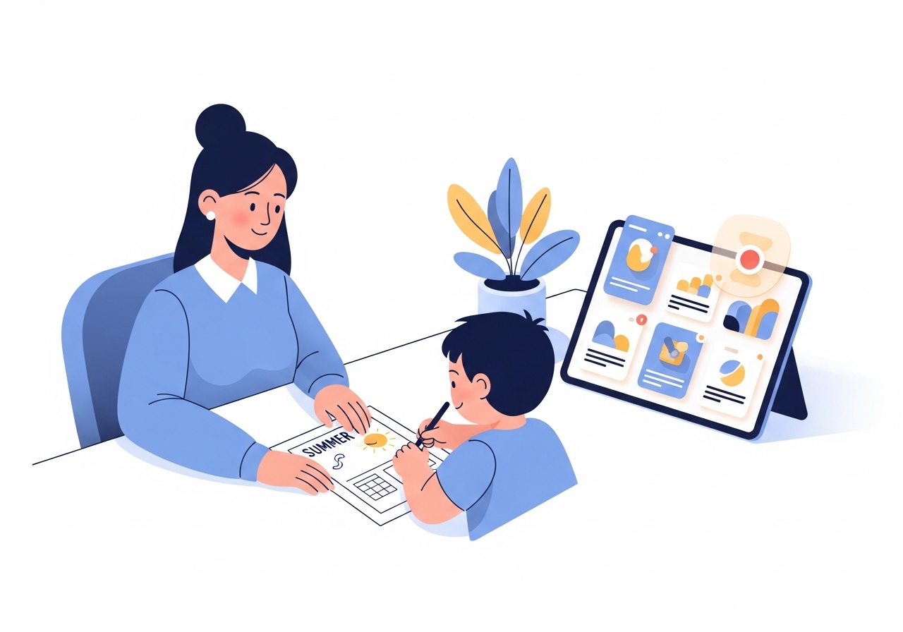 How to Use Summer Worksheets to Prevent Skill Regression