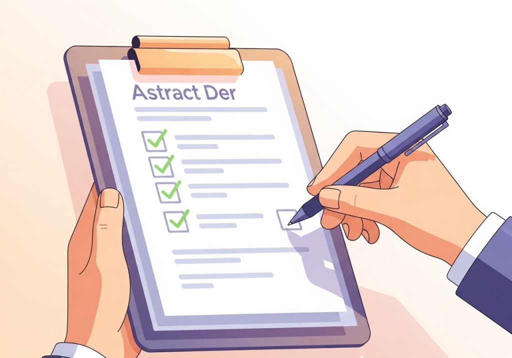 An illustration of a clipboard with checked boxes, symbolizing the importance of accurate terminology in professional documentation.