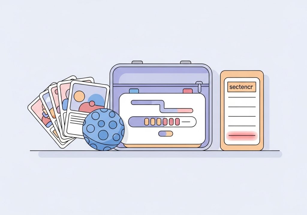 A toolkit with multi-sensory items showing how to adapt comprehension strategies for diverse learners.