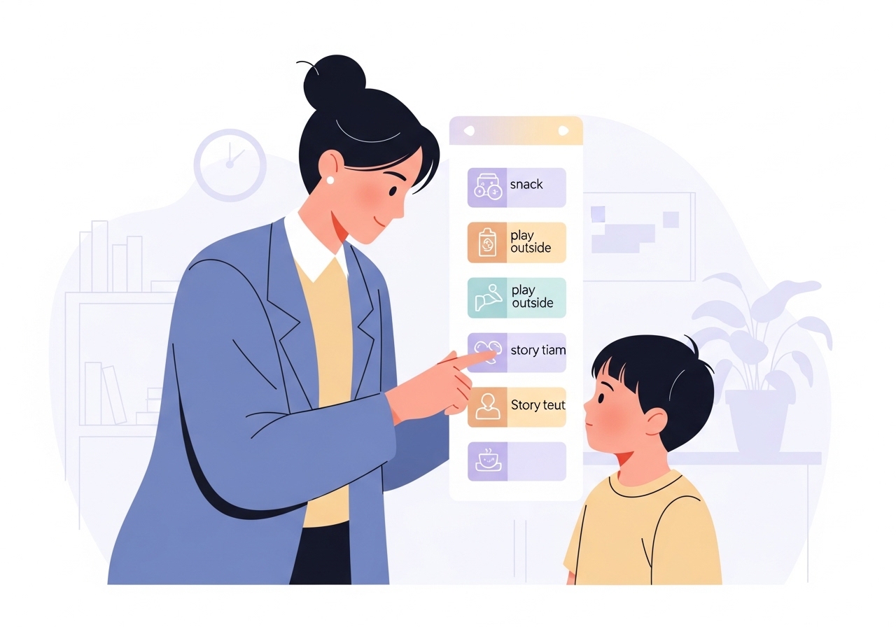 How to Create a Preschool Visual Schedule That Works
